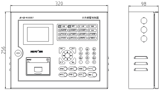 尼特消防JB-QB-NT8007火災報警控制器上市啦!
